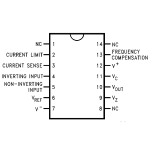 Regulador Voltaje Ajustable de 2 a 37VDC, 150mA, LM723CN - Image 2