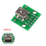 Conector Mini USB Hembra 2.0 con PCB - Image 2