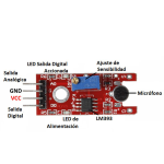 Sensor de Detección de Sonido, KY-037 - Image 2
