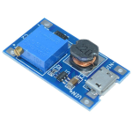 Módulo Regulador de Voltaje Boost Step-UP 2A, con Entrada Micro USB, MT3608