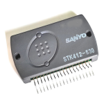 Amplificador de Audio de 2 Canales, STK412-530