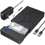 Enclosure HDD Sata de Plástico para Disco Duro 2.5″ Y 3.5” USB 3.0 Tipo C, Soporta 4 TB - Image 2