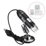 Microscopio Digital Ajustable 1600X, 2MP, 1080P, 8 LED, USB para PC y Smartphone con Puertos Micro USB y Tipo C - Image 2