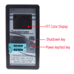 Probador de Componentes Electrónicos Multiusos con Pantalla TFT a Color de 1.8", M328 - Image 3