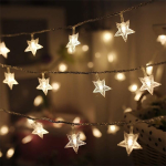 Tira de Luces Tipo Estrella 5 mts, con Sincronización de Música, Controlable con Aplicación Bluetooth, Compatible con Alexa y Google Assistant - Image 2