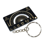 Regla/Llavero PCB Multifuncional para Geeks de 4 CM