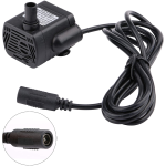 Mini Bomba de Agua Sumergible Ultrasilenciosa de 12VDC, 3W, 200L/H