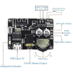 Placa Receptora de Audio Bluetooth 5.0, 3.7V-24VDC, XFW-WRBT - Image 2