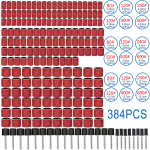 Juego de 384 Bandas de Lijado, para Dremel