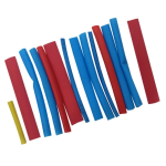 Termoencogible con 14 Piezas, Color Rojo y Azul, de Distintas Medidas - Image 2