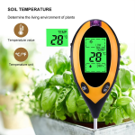 Medidor de PH del Suelo, Temperatura, Humedad y Luz Solar, 4 en 1 - Image 3