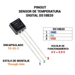 Sensor de Temperatura Digital DS18B20 - Image 3