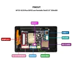 Placa de Desarrollo Bluetooth + WifiESP32 WT32-SC01 Plus con Pantalla LCD Táctil 3.5”, 320X480 - Image 5