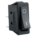 Switch Balancín Rectangular, 2 pines, 2 posiciones, 125VAC 20A – 250VAC 15A
