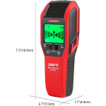Escáner de Pared 4 en 1, Detector de Metales, Madera, Voltaje de CA y Línea Viva, UT387C UNI-T - Image 2