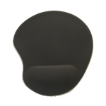 Mouse Pad Ergonómico con Gel, Color Negro - Image 2