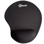 Mouse Pad Ergonómico con Gel, Color Negro