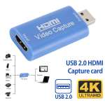 Tarjera Capturadora de Video y Audio, USB 2.0, 1800P, 30FPS, Color Negro - Image 2