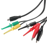 Cables/Puntas de Prueba para Multímetro con Puerto USB, Lagartos y Puntas Tipo Gancho - Image 2