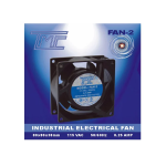 Ventilador 115VAC 0.25A 8X8X3.8 CM, TMC FAN-2 - Image 2