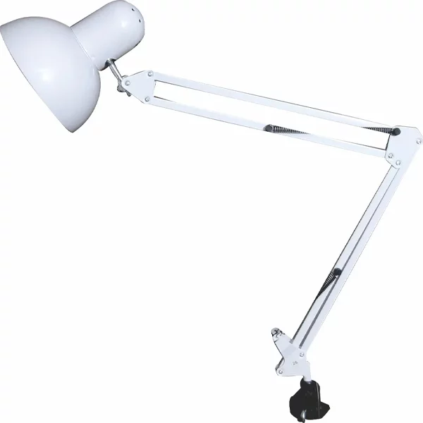 LAMP-AD-800 Lampara para Escritorio con Clip 110VAC, Color Blanco - Image 1