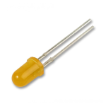Led Normal Difuso Naranja 5mm, 2-2.2V 20mA
