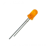 Led Normal Difuso Naranja 3mm, 2-2.2V 20mA