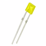 Led Rectangular Normal Difuso Amarillo 2x5x7mm, 1.8-2.2V 20mA
