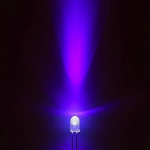 Led Ultravioleta Ultrabrillante 5mm, 3.4-3.8V 20mA - Image 2