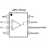 Comparador de Voltaje Diferencial de Alta Velocidad LM311P - Image 2