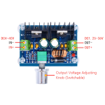 Fuente de Alimentación Ajustable de 4-40VDC a 1.25-36VDC, XH-M401 - Image 2