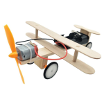 Mini Avión de Energía Eólica para Armar Experimentos de Ciencia (No incluye pilas)