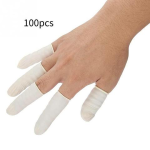 Bolsa de 100 Protectores para Dedos, Antiestáticos de Nitrilo Antideslizantes, MY-1004