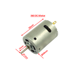 Motor DC 12VDC 5040 RPM - Image 3