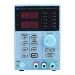 Fuente de Alimentación Digital Ajustable 30V 5A de 4 Dígitos, Sunshine P-3005A