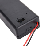 Caja de Soporte para Batería 9V con Plug de Poder y Switch - Image 3
