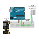 Sensor Magnético para Puertas y Ventanas, Normalmente Cerrado, MC-38 - Image 3