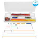 Kit de 140 Puentes de Distintas Medidas para Protoboard