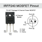 Transistor Mosfet IRFP240, 200V 20A - Image 2