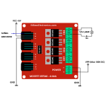 Módulo de Interruptor Mosfet IRF540N de 4 Canales - Image 3