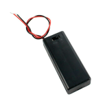 Porta Baterías para 2 Pilas AAA con Switch Tapa Y Cable
