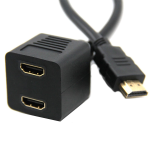 Splitter Pasivo HDMI Macho a 2 HDMI Hembra - Image 2