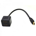 Splitter Pasivo HDMI Macho a 2 HDMI Hembra