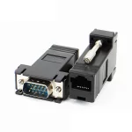 Par de Adaptadores VGA Macho a RJ45, Nippon América