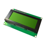 Pantalla LCD 20X4 Verde + Adaptador I2C