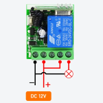 Control Remoto 433 MHz, para Sistemas de Acceso, 1 Canal 12VDC - Image 3