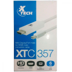 Cable convertidor Mini DisplayPort macho a HDMI Macho, XTC-357 - Image 2
