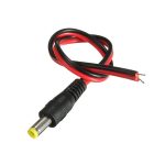 Cable con Conector Macho de Plug CCTV, SEC-11360