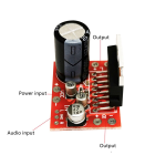 Placa de Amplificadora de Audio Estéreo, 9-17.5VDC, 38W + 38W, CD7379CZ - Image 3