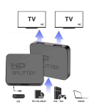 Splitter Compatible con 4K, 1 a 2 HDMI, HDTV, DVD, PS3, Xbox - Image 2